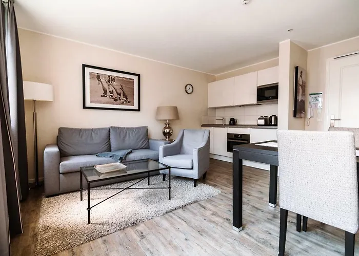 Apartmentanlage Seezeichen アーレンスホープ